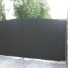 belvedere swinging gate bog oak black 6